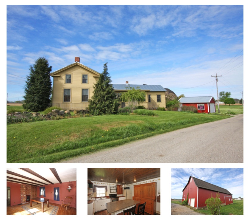 Charming Mini Farm For Sale With Acreage in Fredericktown Ohio Mount